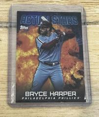 Bryce Harper [Blue] #AS-16 Baseball Cards 2023 Topps Update Action Stars Prices