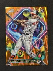 Gunnar Henderson [Orange Galactic] #2 Baseball Cards 2023 Topps Cosmic Chrome Prices