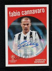 Fabio Cannavaro [Autograph] #59-17 Soccer Cards 2022 Topps UEFA Club Competitions 1959 Prices