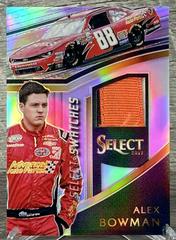 Alex Bowman #AB Racing Cards 2017 Panini Select Nascar Swatches Prices