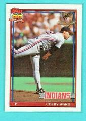 Colby Ward #31 Baseball Cards 1991 Topps Desert Shield Prices