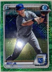 Bobby Witt Jr. [Green Refractor Mega Box Mojo] Baseball Cards 2020 Bowman Chrome Prospects Prices
