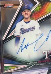 Anthony Gutierrez Baseball Cards 2022 Bowman's Best of Autographs Prices