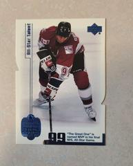 All Star Talent #75 Hockey Cards 1999 Upper Deck Wayne Gretzky Living Legend Prices
