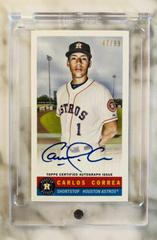 Carlos Correa Baseball Cards 2017 Topps Archives 1959 Bazooka Autographs Prices
