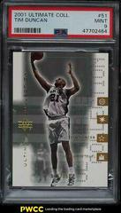 Tim Duncan Basketball Cards 2001 Ultimate Collection Prices