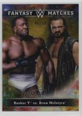 Booker T, Drew McIntyre [Gold] #FM-5 Wrestling Cards 2020 Topps WWE Chrome Fantasy Matches Prices