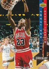 Michael Jordan #AN 15 Basketball Cards 1993 Upper Deck All-NBA Prices