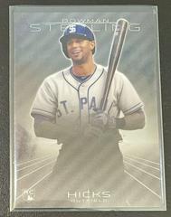 Aaron Hicks #27 Baseball Cards 2013 Bowman Sterling Prices