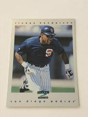 Rickey Henderson [Showcase] #51 Baseball Cards 1997 Score Prices
