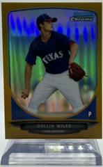 Collin Wiles [Gold Refractor] #33 Baseball Cards 2013 Bowman Chrome Mini Prices