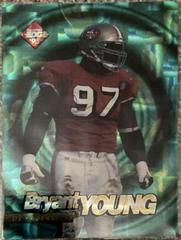 Bryant Young #31 Football Cards 1995 Collector's Edge Edgetech Prices