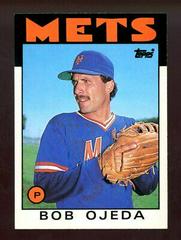 Bob Ojeda #81T Baseball Cards 1986 Topps Traded Tiffany Prices