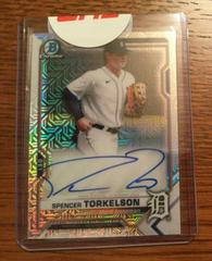 Spencer Torkelson #BMA-ST Baseball Cards 2021 Bowman Chrome Mega Box Mojo Autographs Prices