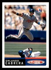 Orlando Cabrera #139 Baseball Cards 2002 Topps Total Prices