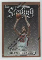 Shawn Bradley [Refractor] Basketball Cards 1996 Finest Prices