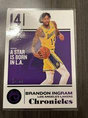 Brandon Ingram [Purple] Basketball Cards 2018 Panini Chronicles Prices