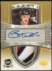 Barry Tallackson [Autograph Patch] Hockey Cards 2005 Upper Deck the Cup Prices