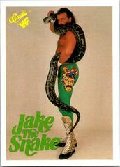 Jake 'The Snake' Roberts Wrestling Cards 1989 Classic WWF Prices