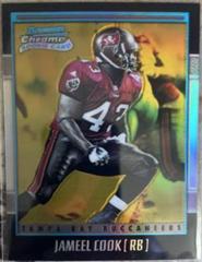 Jameel Cook [Gold Refractor] Football Cards 2001 Bowman Chrome Prices