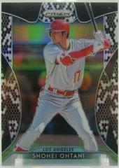 Shohei Ohtani [Snake Skin Prizm] #153 Baseball Cards 2019 Panini Prizm Prices