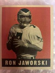 Ron Jaworski Football Cards 1997 Leaf Reproductions Prices