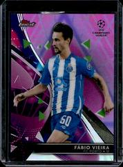 Fabio Vieira [Pink Prism] Soccer Cards 2021 Topps Finest UEFA Champions League Prices