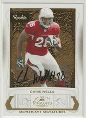 Chris Wells #171 Football Cards 2009 Panini Donruss Classics Prices