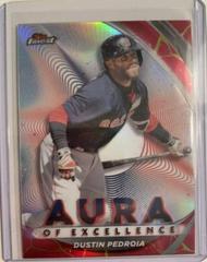 Dustin Pedroia [Gold] #AE-DP Baseball Cards 2022 Topps Finest Aura of Excellence Prices