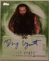 Bray Wyatt [Green] Wrestling Cards 2017 Topps WWE Undisputed Autographs Prices