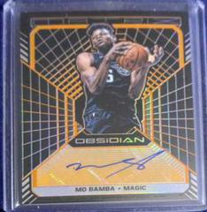 Mo Bamba [Orange] Basketball Cards 2018 Panini Obsidian Matrix Autographs Prices