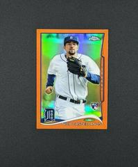 Nick Castellanos [Orange Refractor] #4 Baseball Cards 2014 Topps Chrome Prices