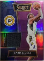 Caris LeVert [Purple Prizm] Basketball Cards 2021 Panini Select Selective Swatches Prices