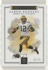 Aaron Rodgers #80 Football Cards 2017 Panini Impeccable Prices