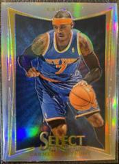 Carmelo Anthony Prizm Basketball Cards 2012 Panini Select Prices