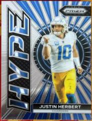 Justin Herbert [Silver] #H-4 Football Cards 2023 Panini Prizm Hype Prices