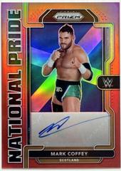 Mark Coffey [Red] #NP-MCF Wrestling Cards 2022 Panini Chronicles WWE National Pride Signatures Prices