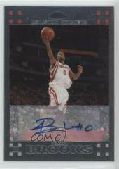 Aaron Brooks [Autograph] #157 Basketball Cards 2007 Topps Chrome Prices