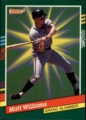 Matt Williams #8 Baseball Cards 1991 Donruss Grand Slammers Prices