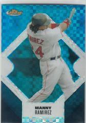 Manny Ramirez [Blue Xfractor] #5 Baseball Cards 2006 Finest Prices