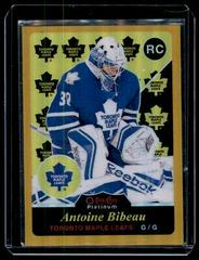 Antoine Bibeau [Rainbow Blue Autograph] Hockey Cards 2015 O-Pee-Chee Platinum Retro Prices