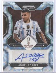 Angel Correa [Choice] #S-ANC Soccer Cards 2022 Panini Prizm World Cup Signatures Prices
