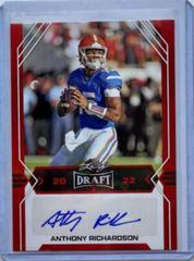 Anthony Richardson [Red] Football Cards 2022 Leaf Draft Autographs Prices