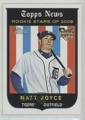 Matt Joyce Baseball Cards 2008 Topps Heritage Prices