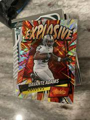 Davante Adams #E27 Football Cards 2022 Panini Absolute Explosive Prices