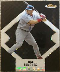 Jim Edmonds [Green Xfractor] #39 Baseball Cards 2006 Finest Prices