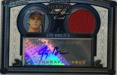 Jay Bruce [Autograph Relic] Baseball Cards 2005 Bowman Sterling Prices