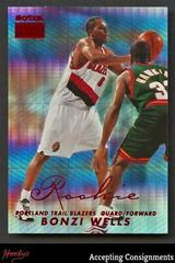 Bonzi Wells [Star Rubies] Basketball Cards 1998 Skybox Premium Prices