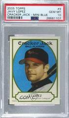 Javy Lopez [Mini Blue] #9 Baseball Cards 2005 Topps Cracker Jack Prices