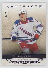 Adam Fox [Purple] #25 Hockey Cards 2021 Upper Deck Artifacts Prices